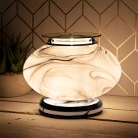 Desire Aroma Ellipse Grey Marble Electric Wax Melt Warmer Extra Image 1 Preview